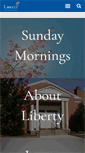 Mobile Screenshot of libertychurchpca.org